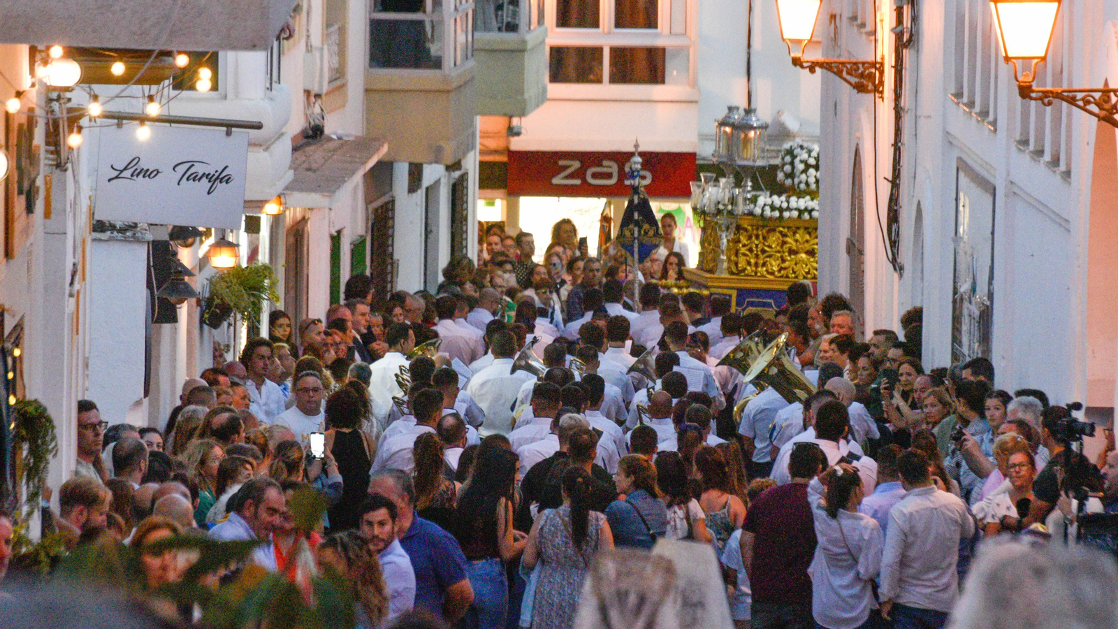 Las fotos de la procesión de La Virgen de la luz en Tarifa