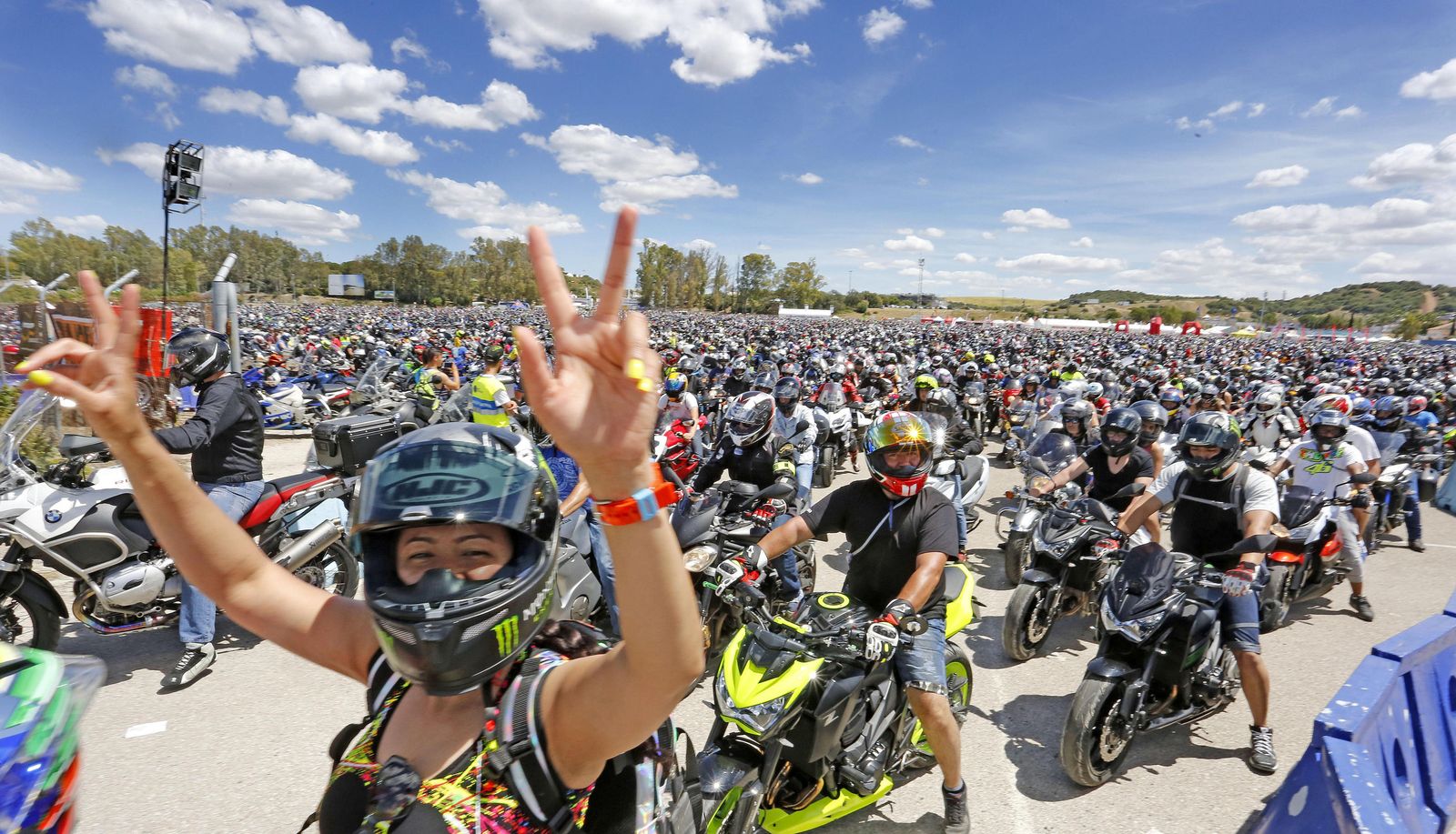 Las imágenes de la segunda jornada del GP de España