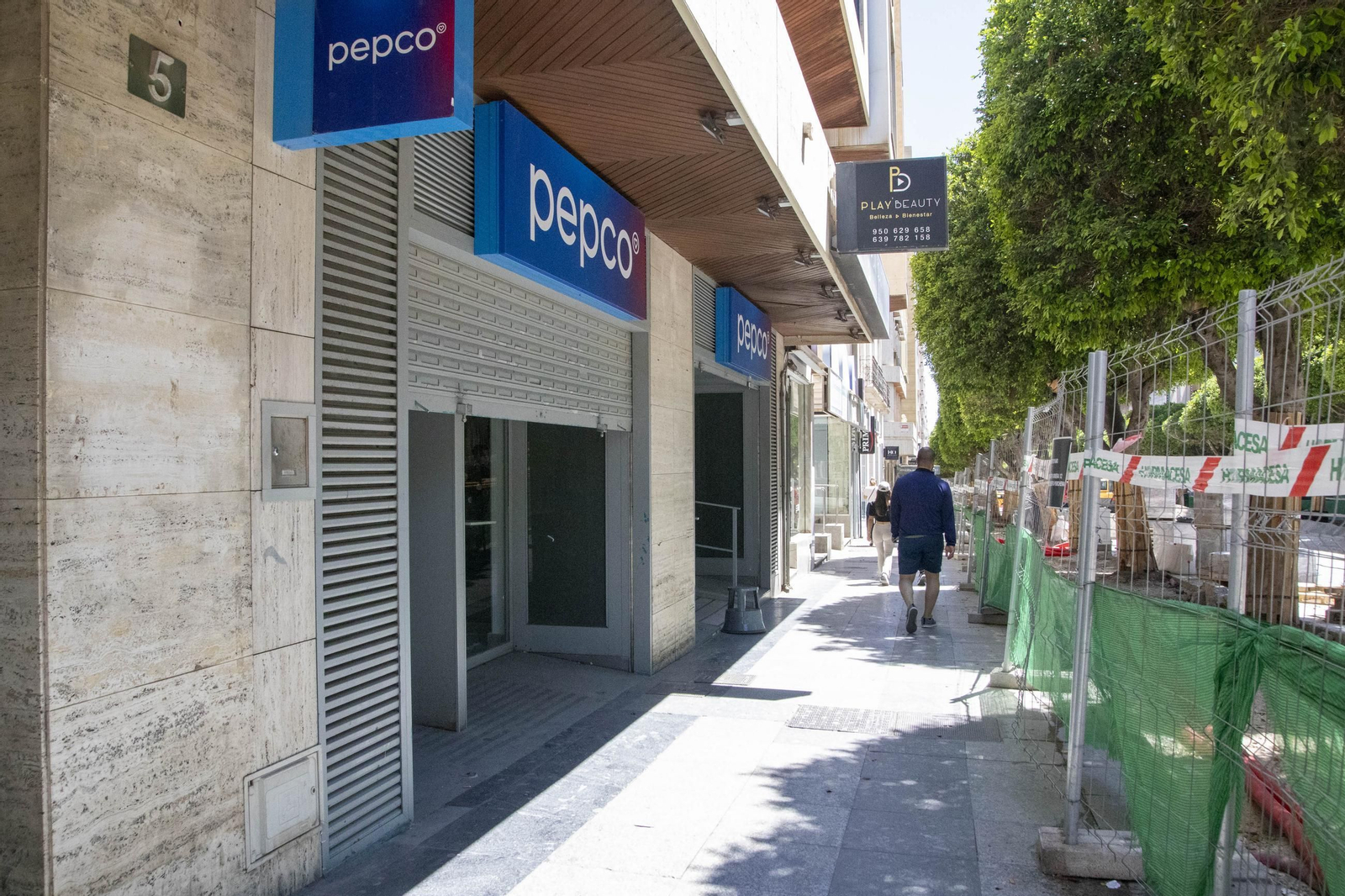 Las imágenes del apagón en Almería