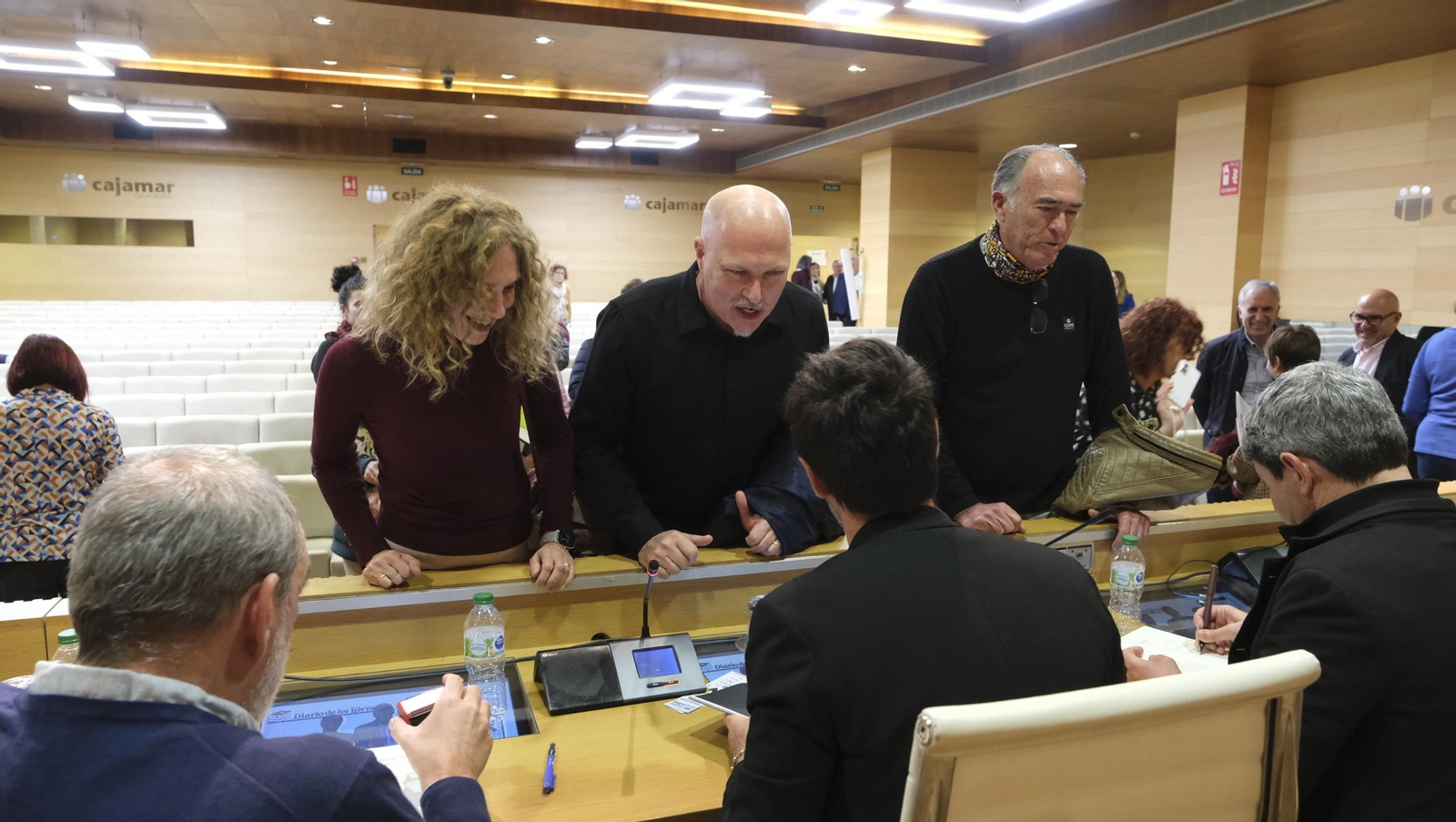 Imágenes de Diario de los Libros con Carmen Mola