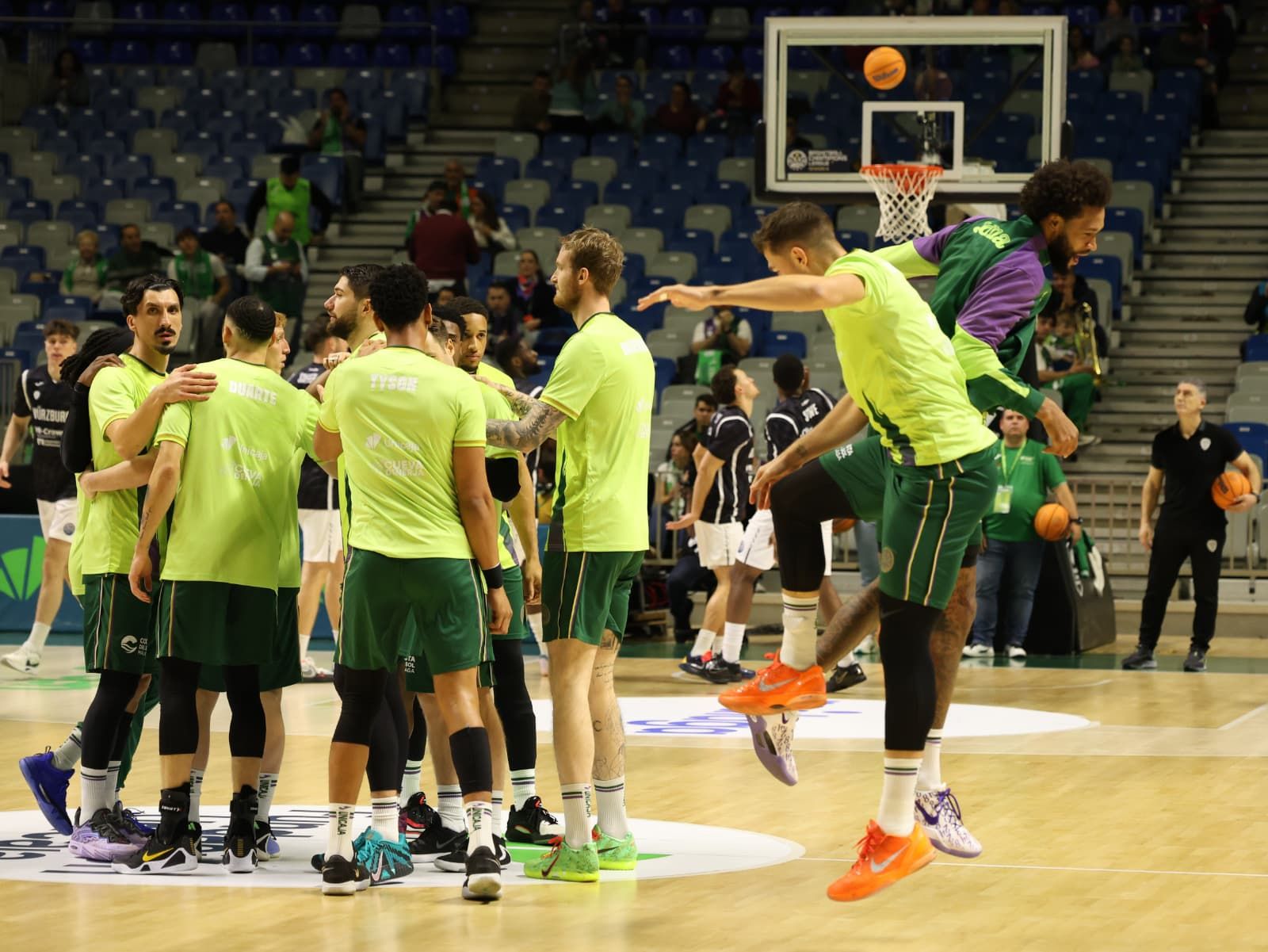 Las fotos del Unicaja - Wurzburg de BCL