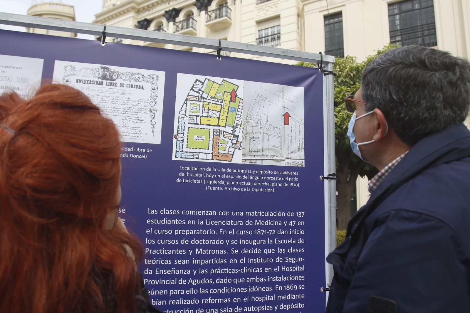 La exposición de la historia de la Facultad de Filosofía y Letras de Córdoba, en imágenes