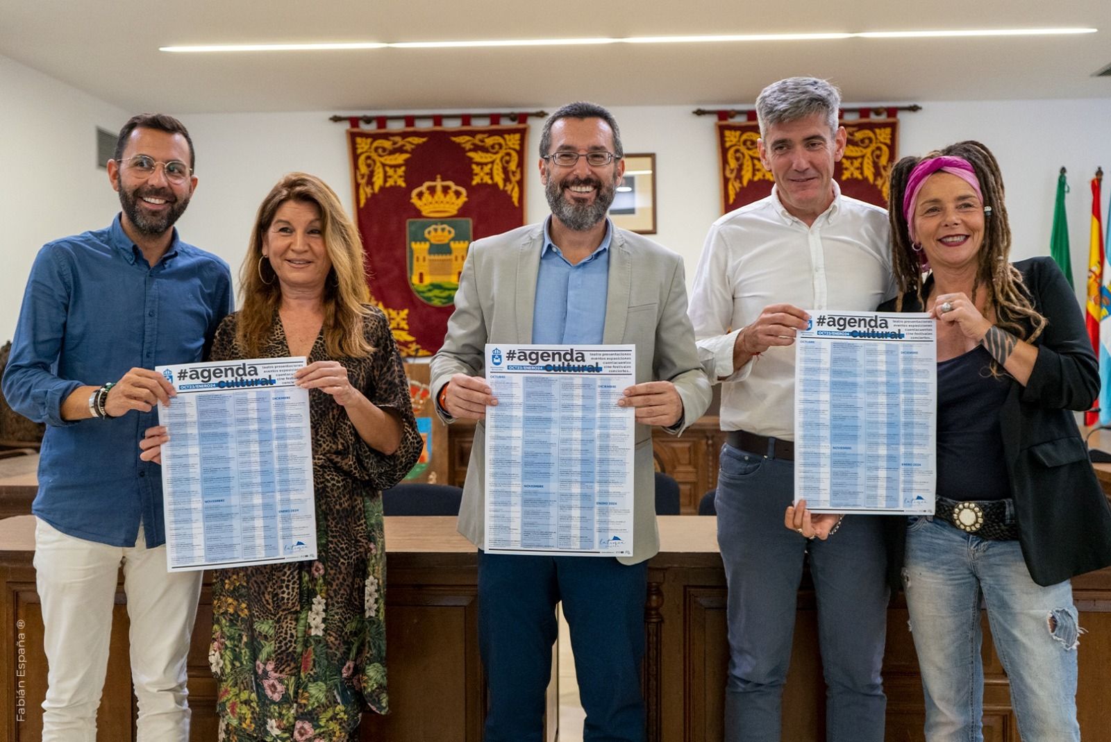 La presentación de la agenda cultural de La Línea.
