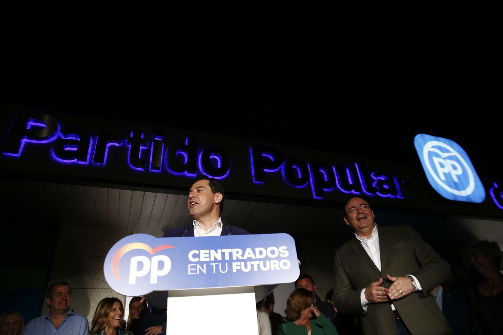 Las imágenes del inicio de la campaña del PP