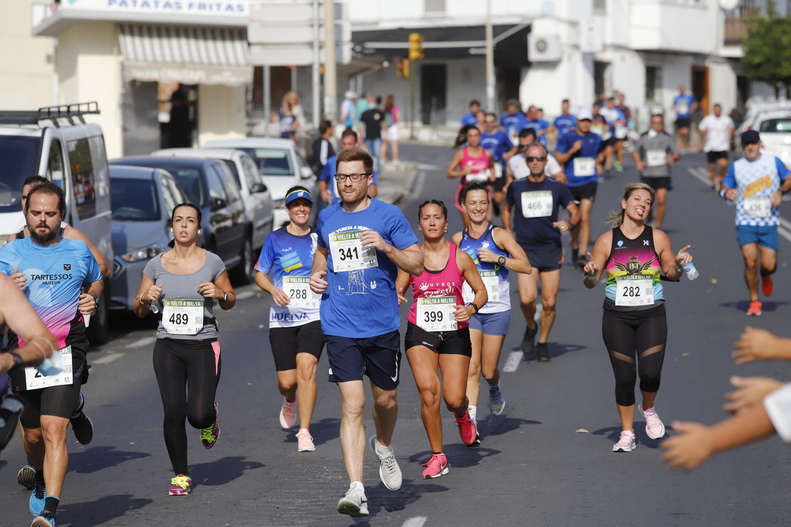 Las imágenes de la vuelta a Huelva de atletismo