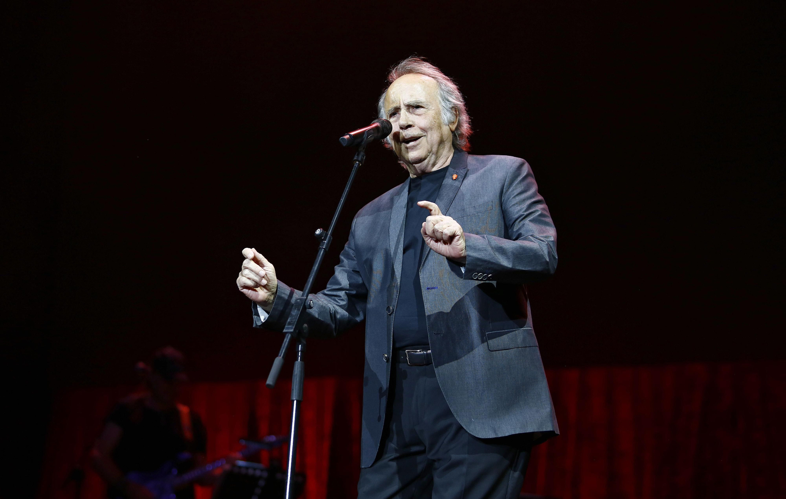 El último concierto de Serrat en Málaga (fotos)