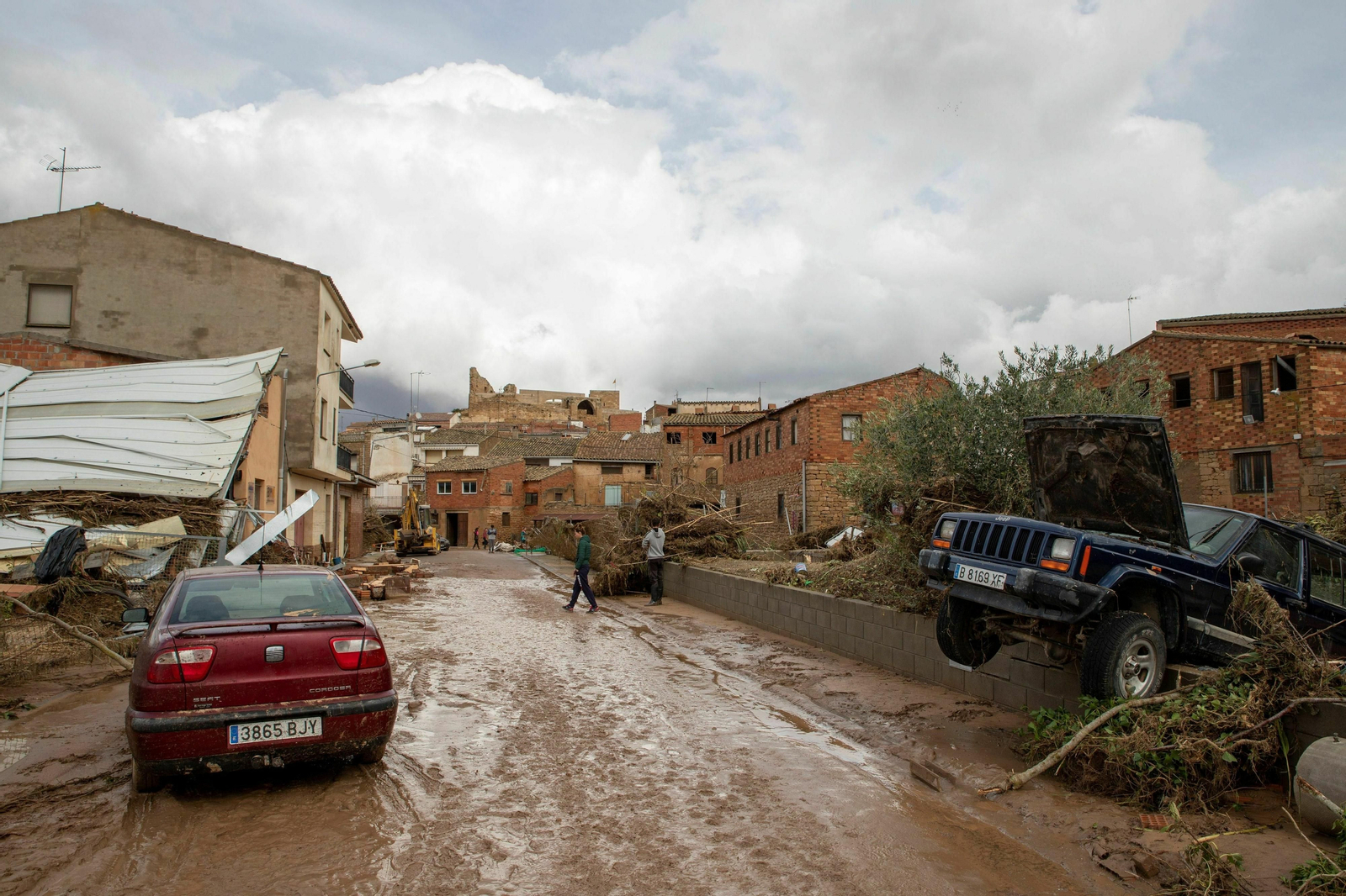 Daños causados por el temporal en Lleida