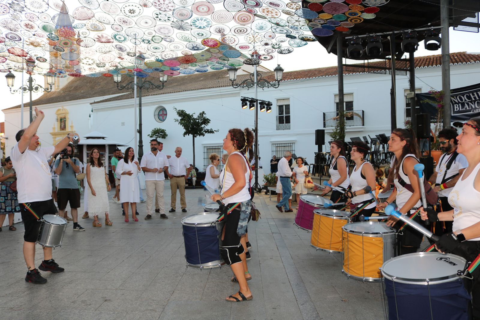La VIII Noche en Blanco convierte a Cartaya en referente cultural en toda la provincia