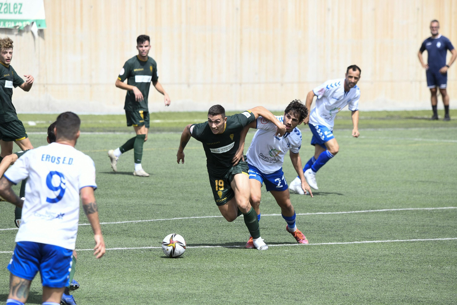 El empate del Córdoba CF ante el Tamaraceite, en imágenes