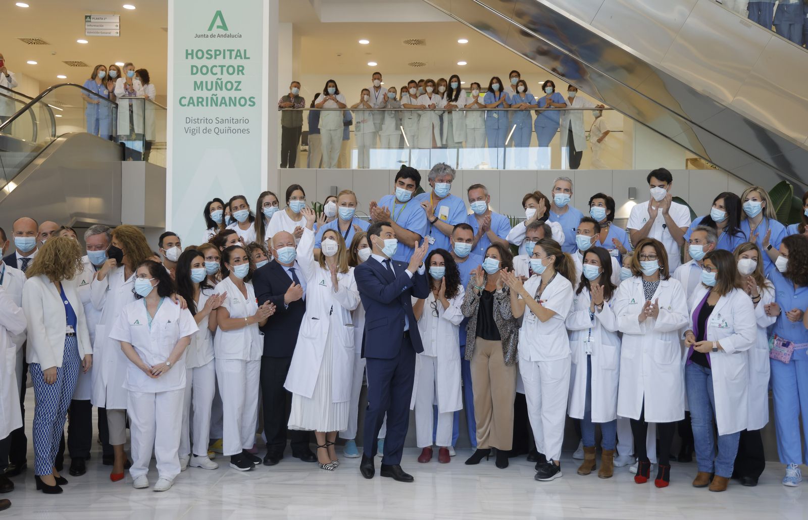 La inauguración del Hospital Doctor Muñoz Cariñanos, en imágenes