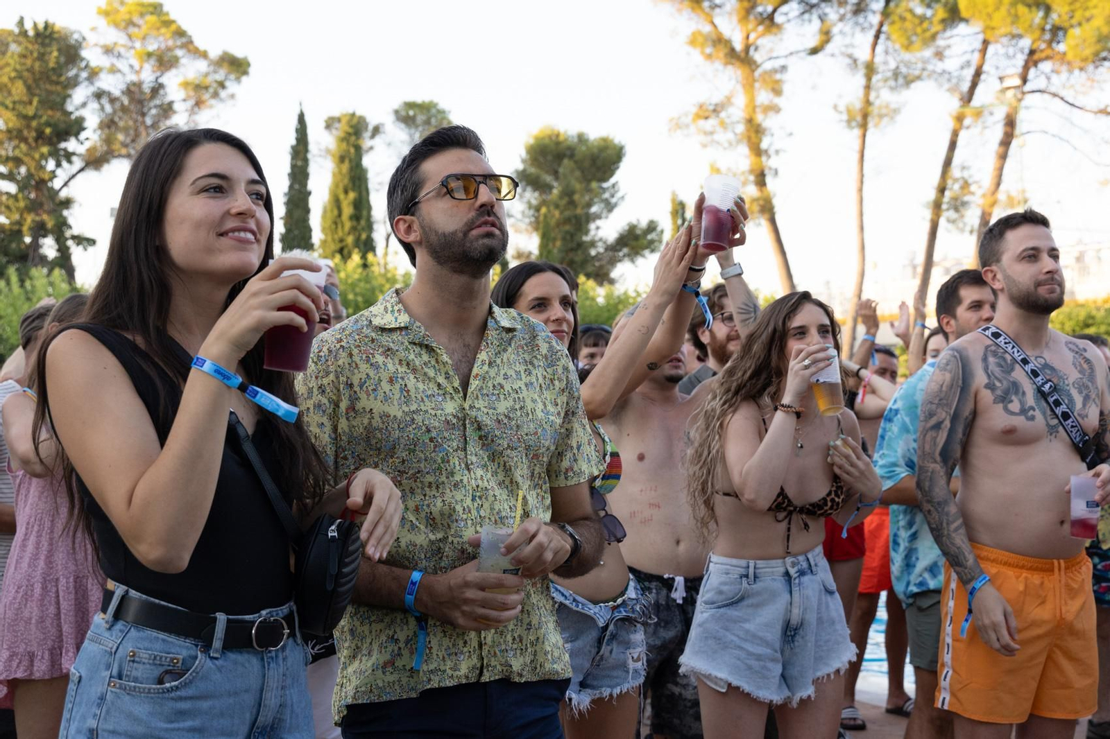 Así disfrutó el público en el festival Vértigo de Martos