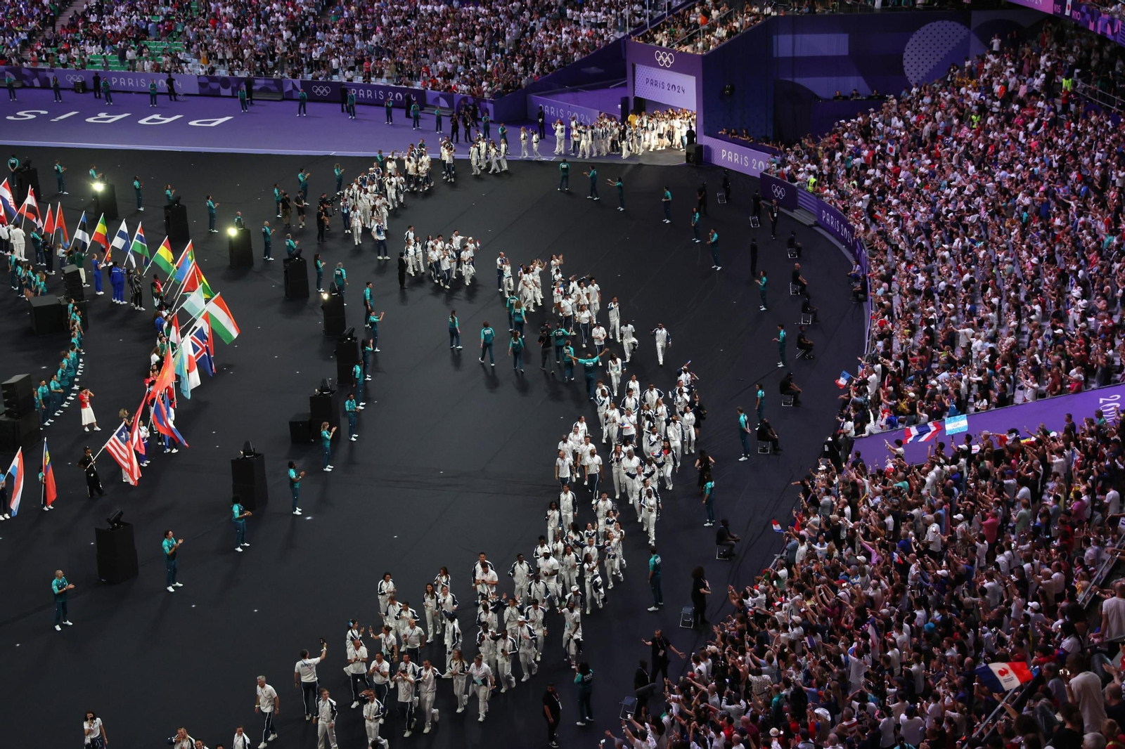 Las fotos de la ceremonia de clausura de los Juegos Olímpicos París 2024