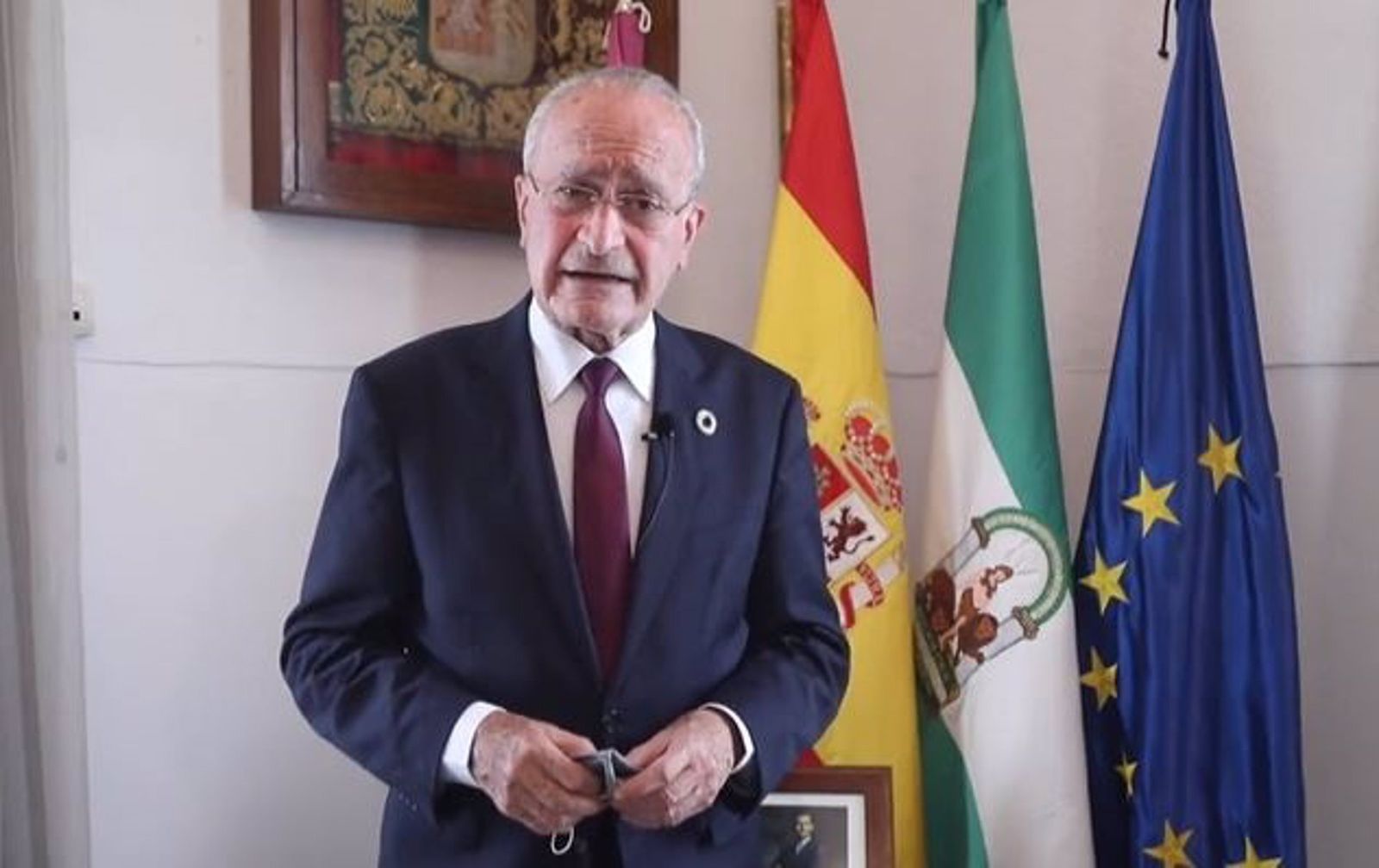 Francisco de la Torre en su mensaje