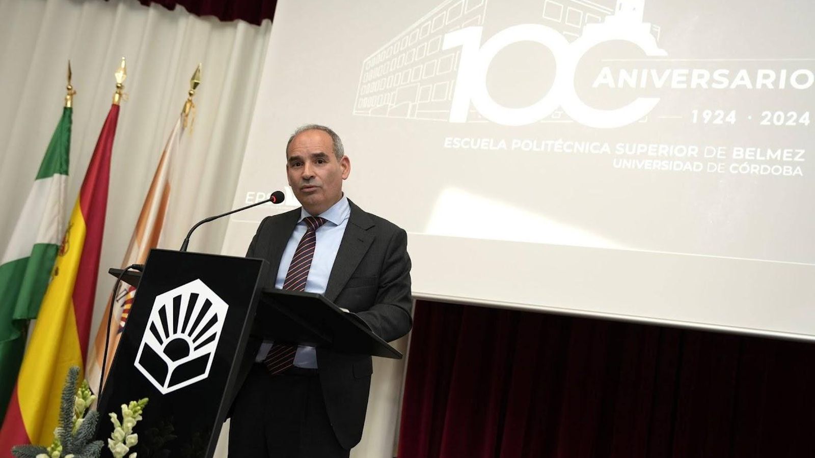 El actual director de la Escuela Politécnica Superior de Belmez, José Ramón Jiménez.