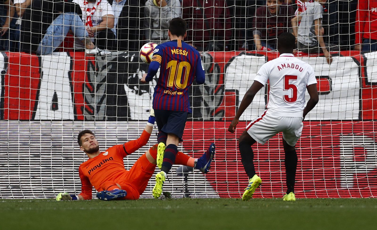 El Sevilla-Barcelona, en imágenees