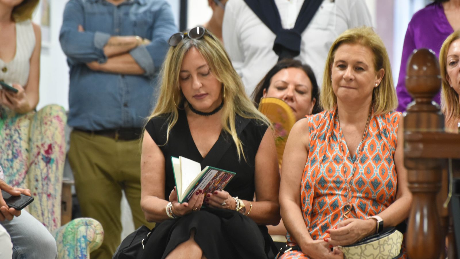 Fotos de la presentación del libro 'Mientras la lluvia' de Jóse Ángel Cadelo
