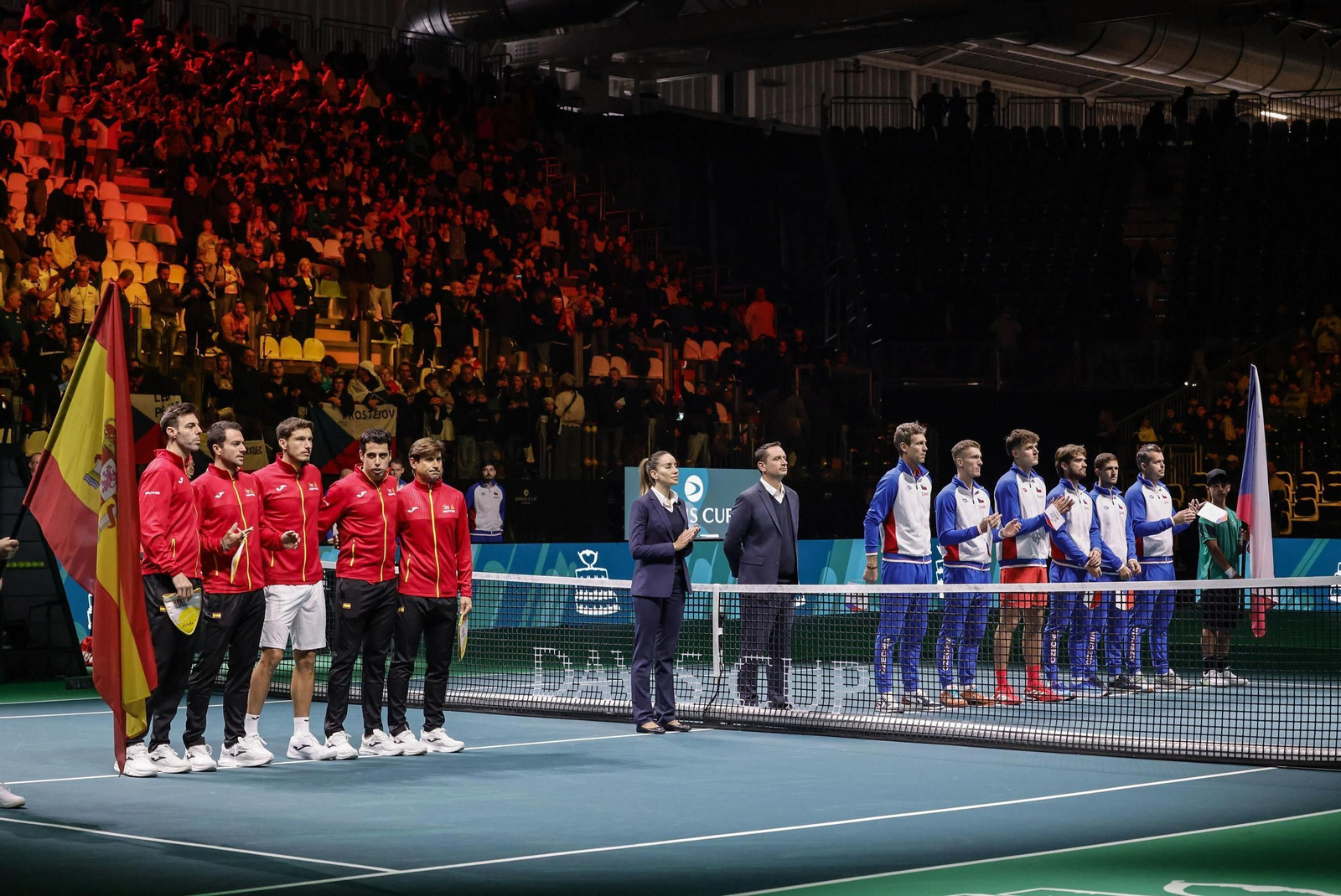Las fotos del triunfo de España sobre la República Checa en la Copa Davis