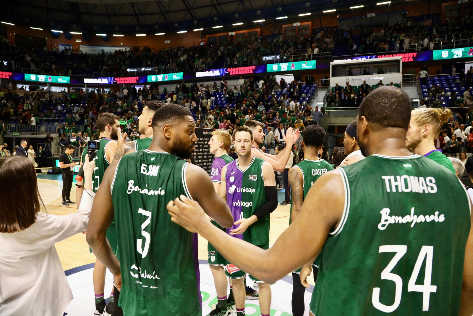 El Unicaja - Casademont Zaragoza, en fotos