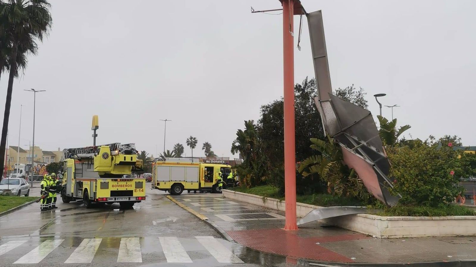Incidencia ocurrida ayer.