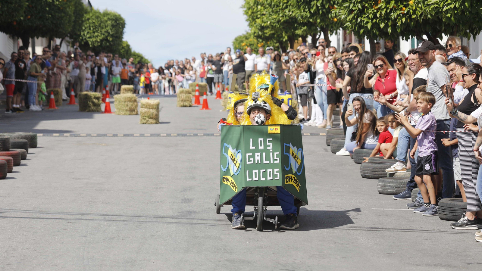 Fotos de la carrera de coches locos de preferia en Tesorillo.