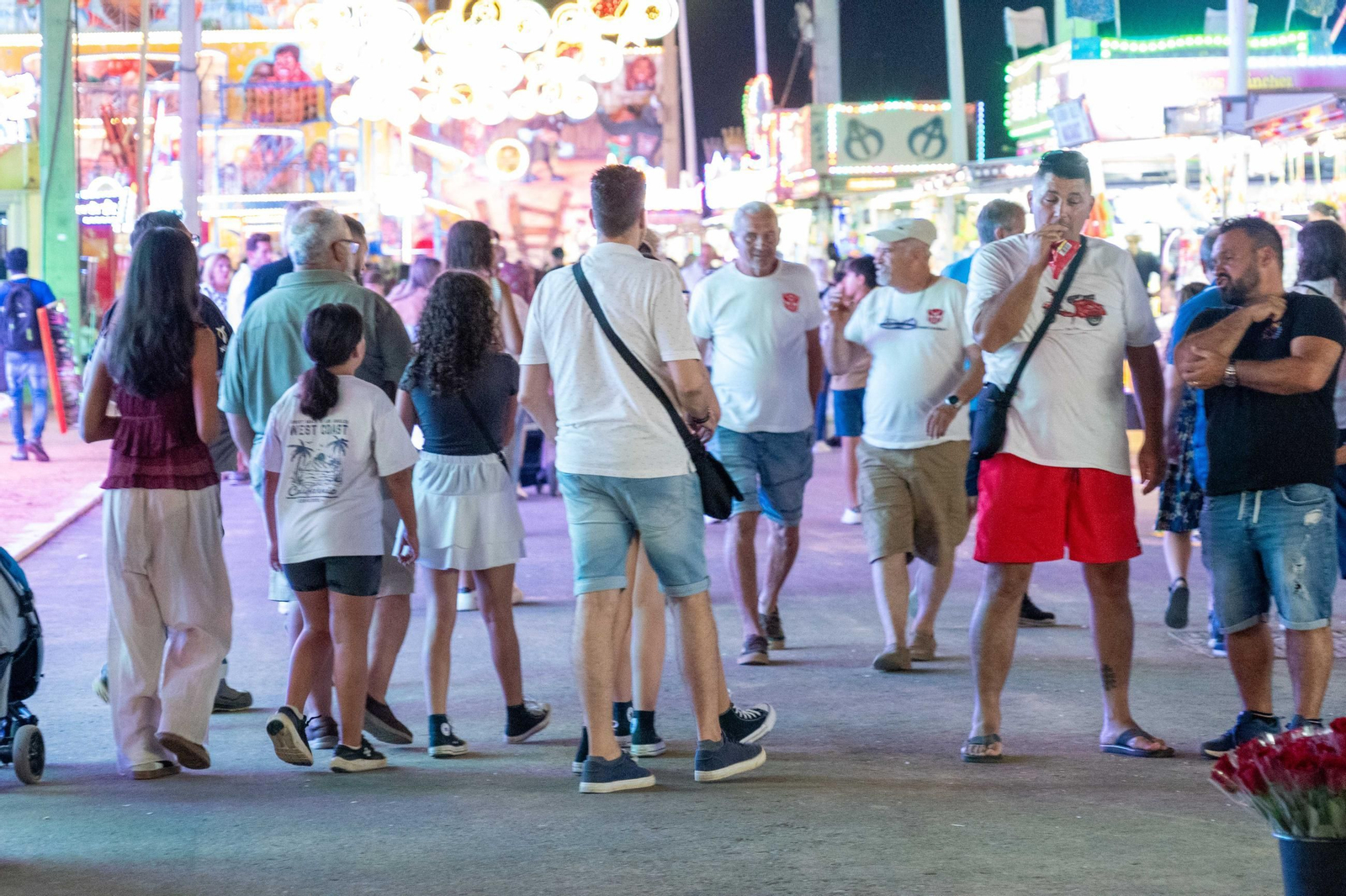 Colombinas 2025: Imágenes del ambiente el sábado 2 de agosto en las Fiestas Colombinas