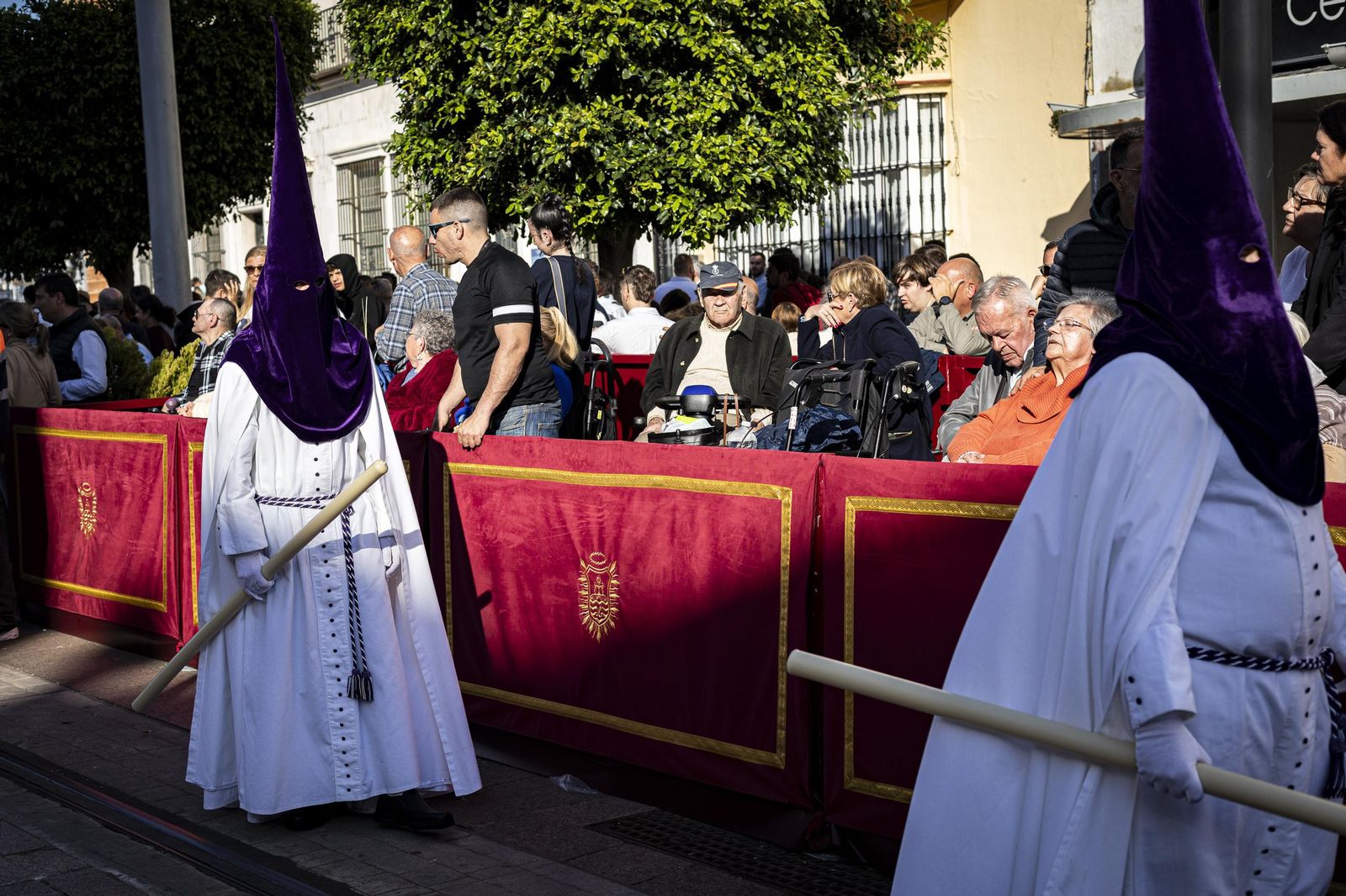 Las imágenes de la hermanad de Columna en la Semana Santa de 2025