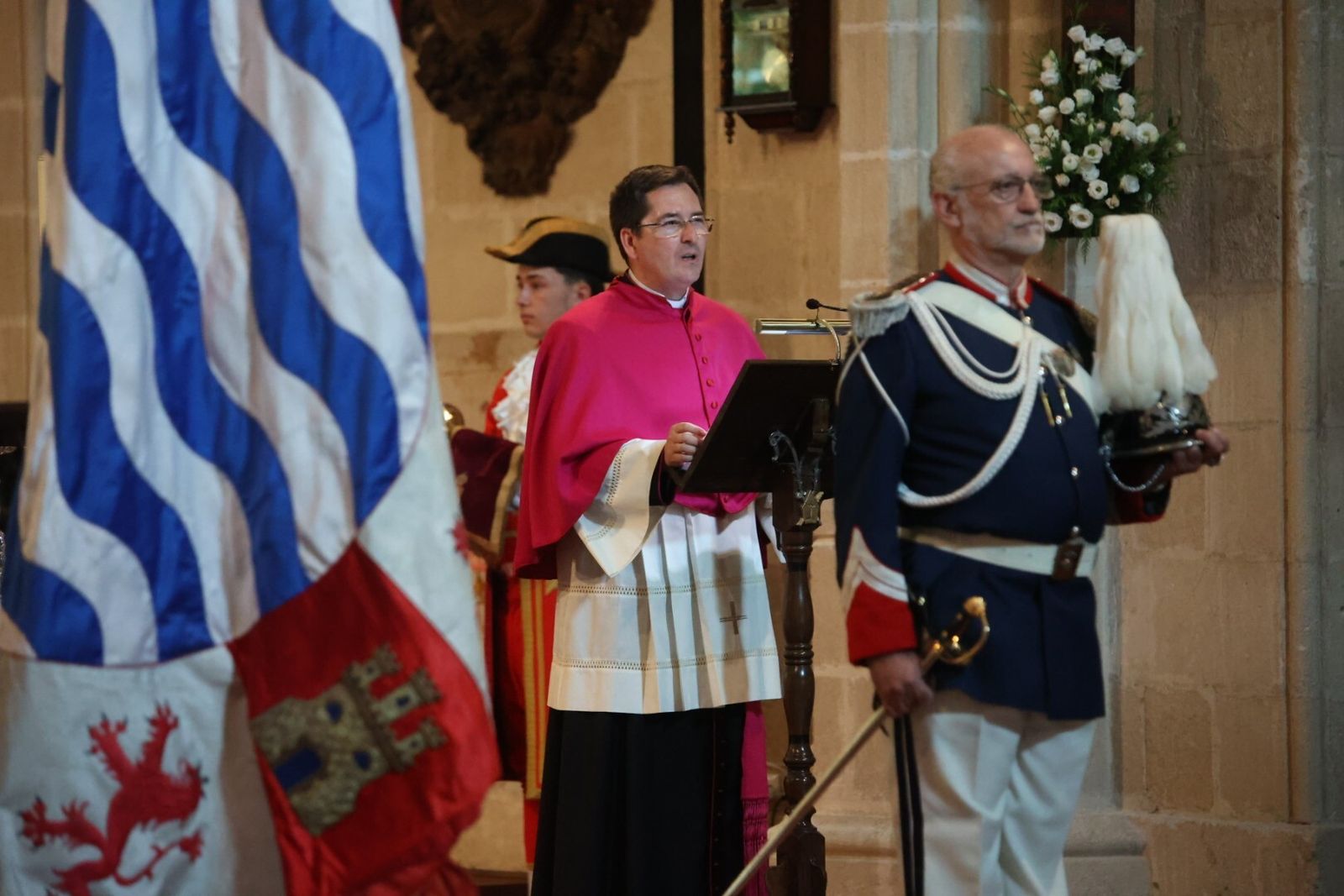 Traslado del Pendón en el día del patrón San Dionisio en Jerez
