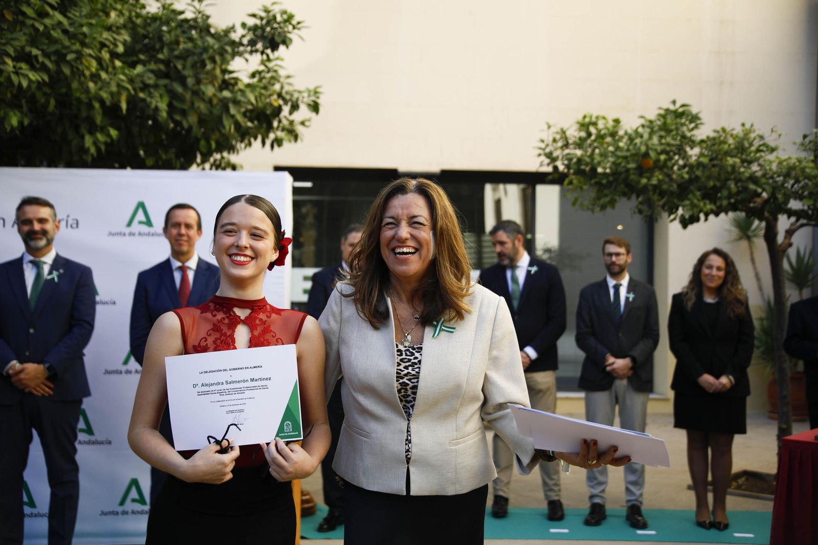 El día de la bandera de Andalucía celebrado en Almería, en imágenes