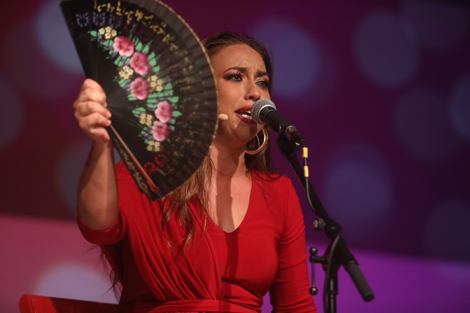 La noche flamenca en el Parque de San Fernando, en imágenes
