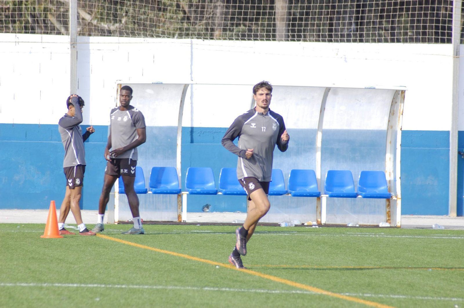 Las fotos del entrenamiento de la Balona previo al partido con el Sevilla C