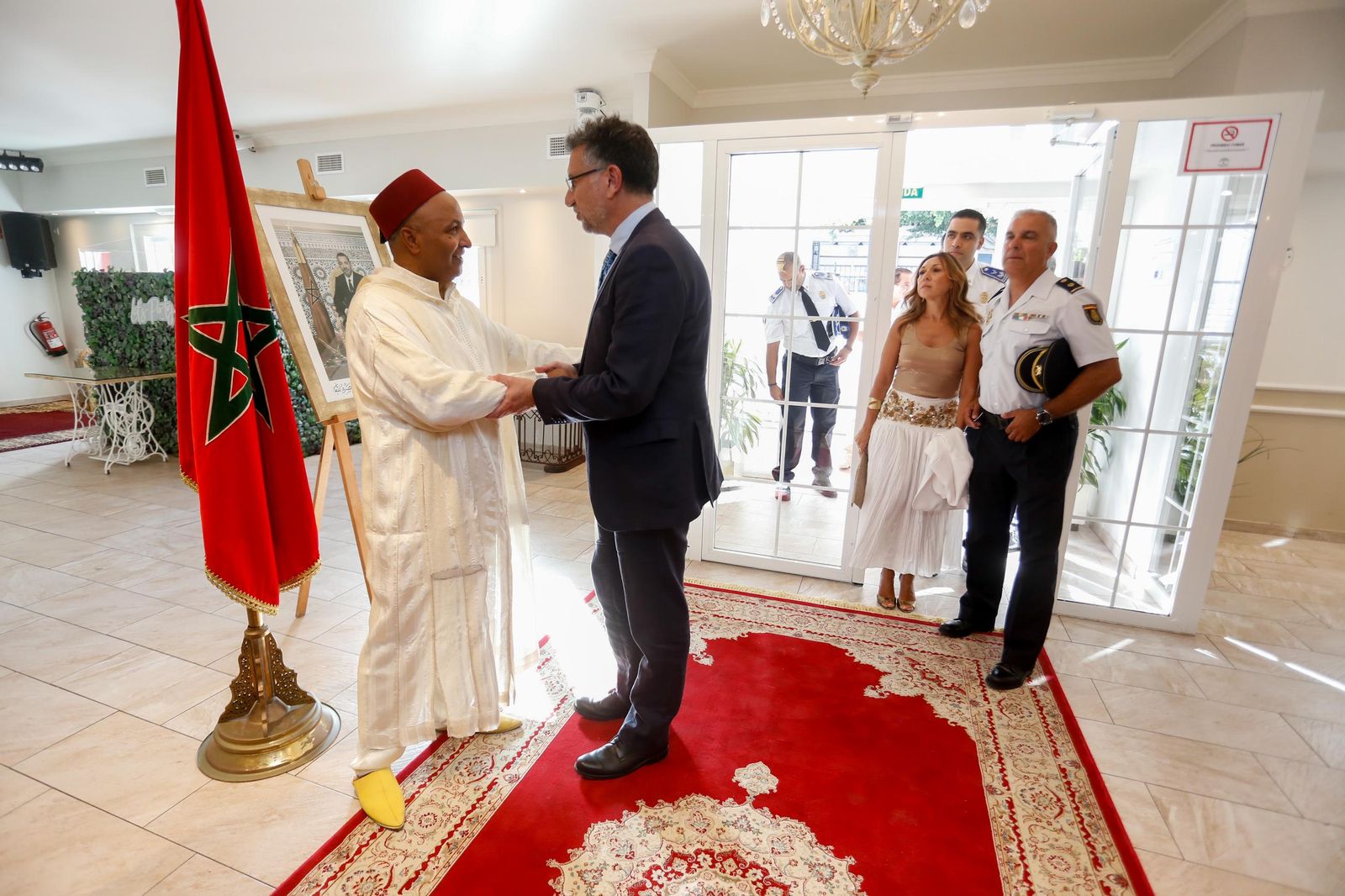 Las fotos de la recepción del Consulado de Marruecos en Algeciras por la celebración de la Fiesta del Trono