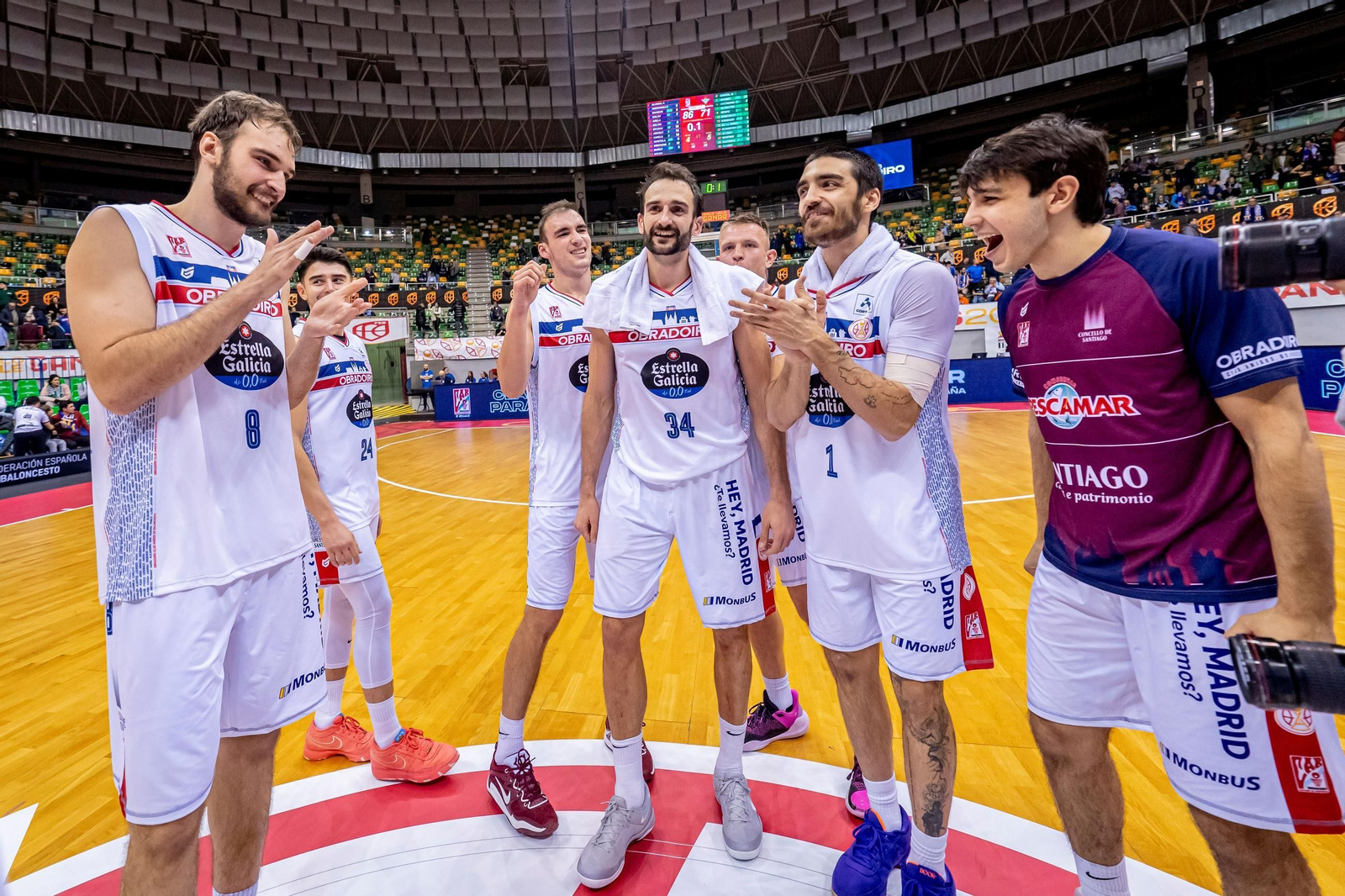 Las fotos del Obradoiro - Betis Baloncesto