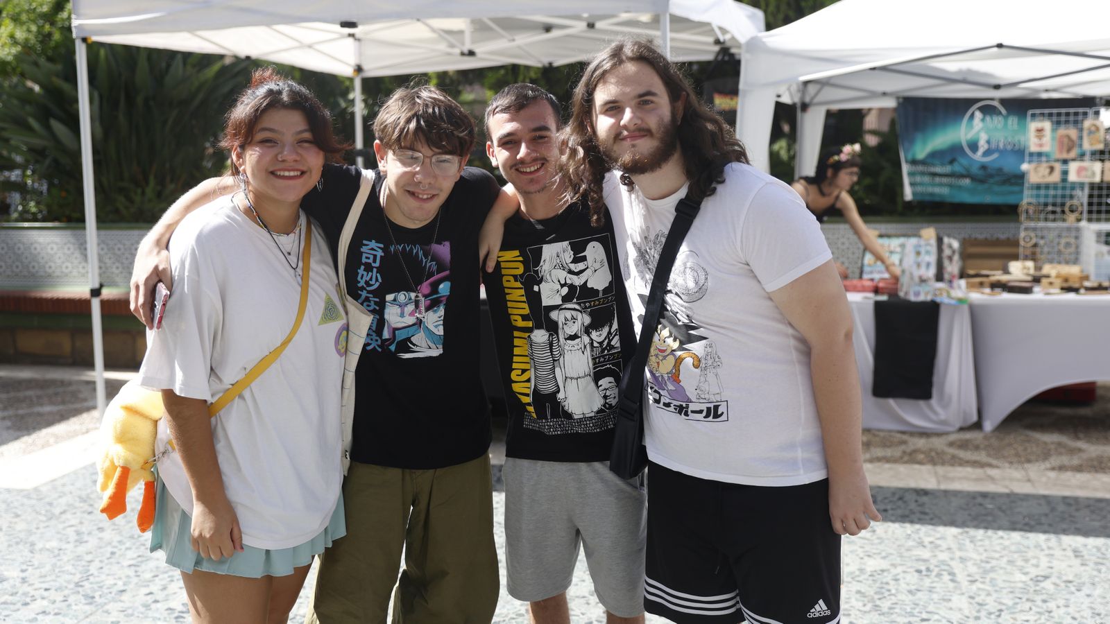 Las fotos de la jornada sobre manga y cómic celebrada en la plaza Fariñas de La Línea