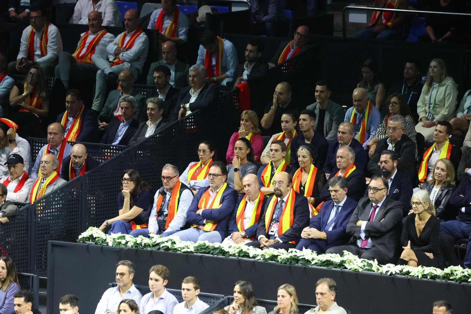 Búscate en las gradas del Carpena en la Copa Davis de Málaga