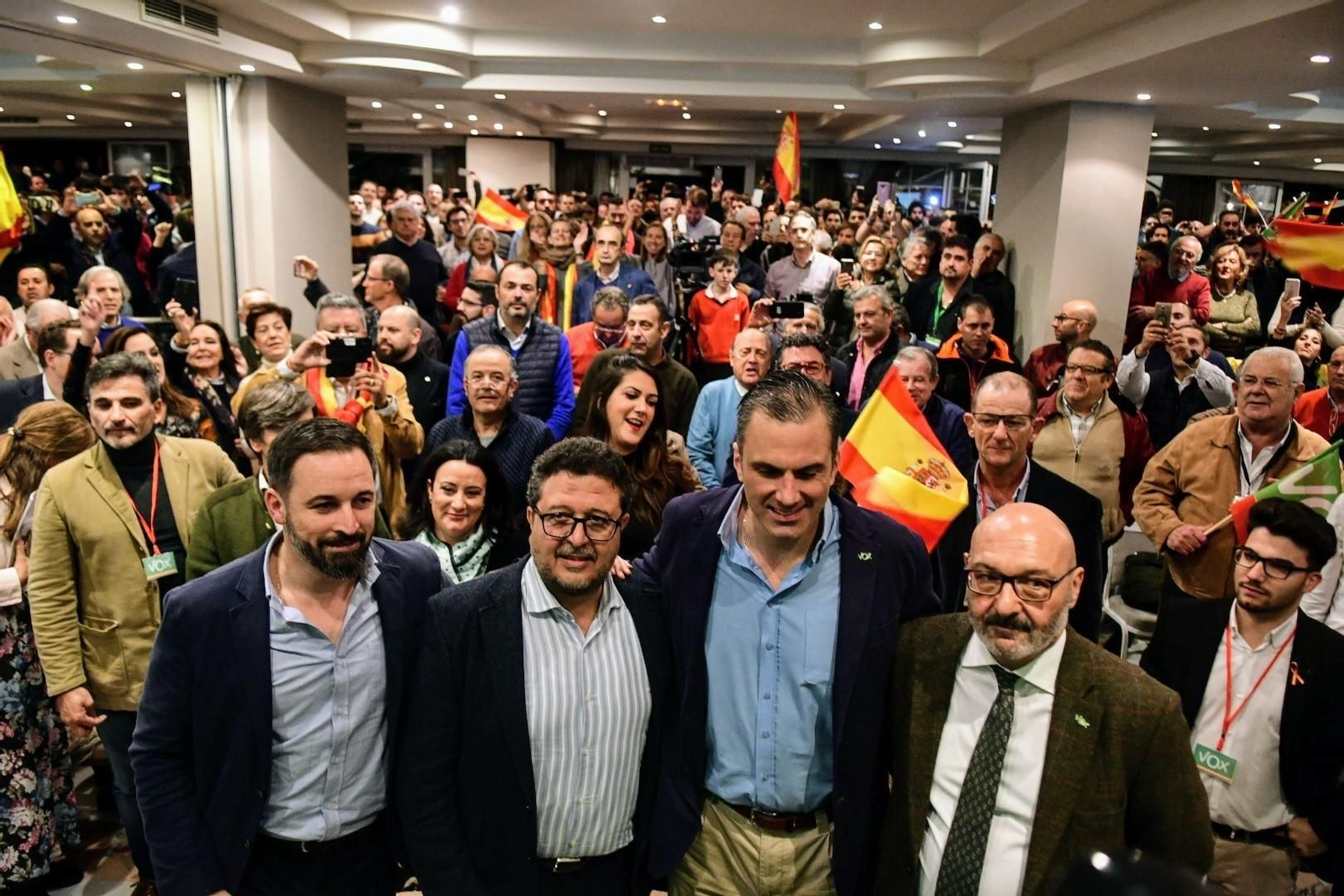 Mitin de Vox con Santiago Abascal