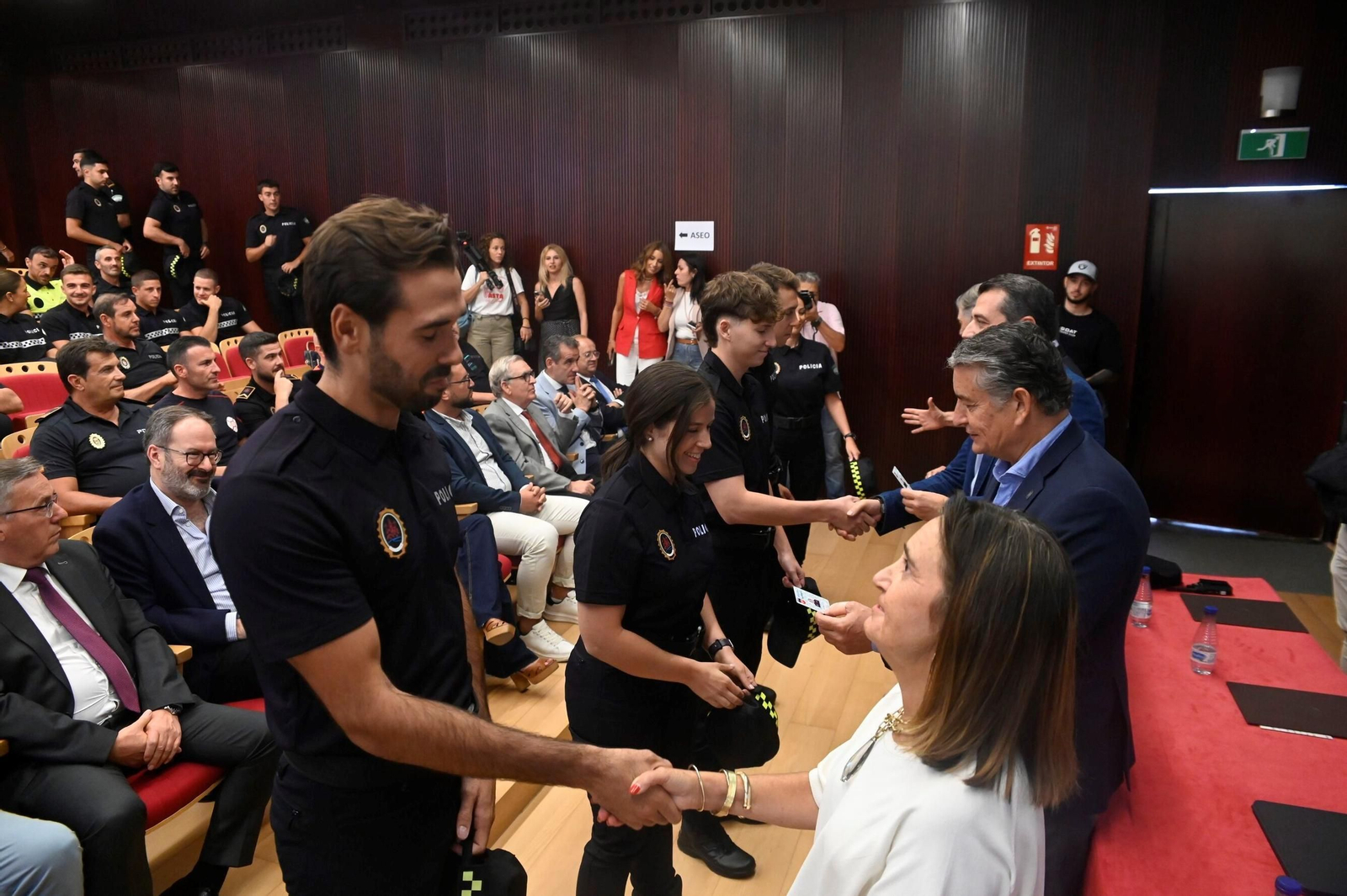 El inicio del curso para 58 policías locales en Córdoba