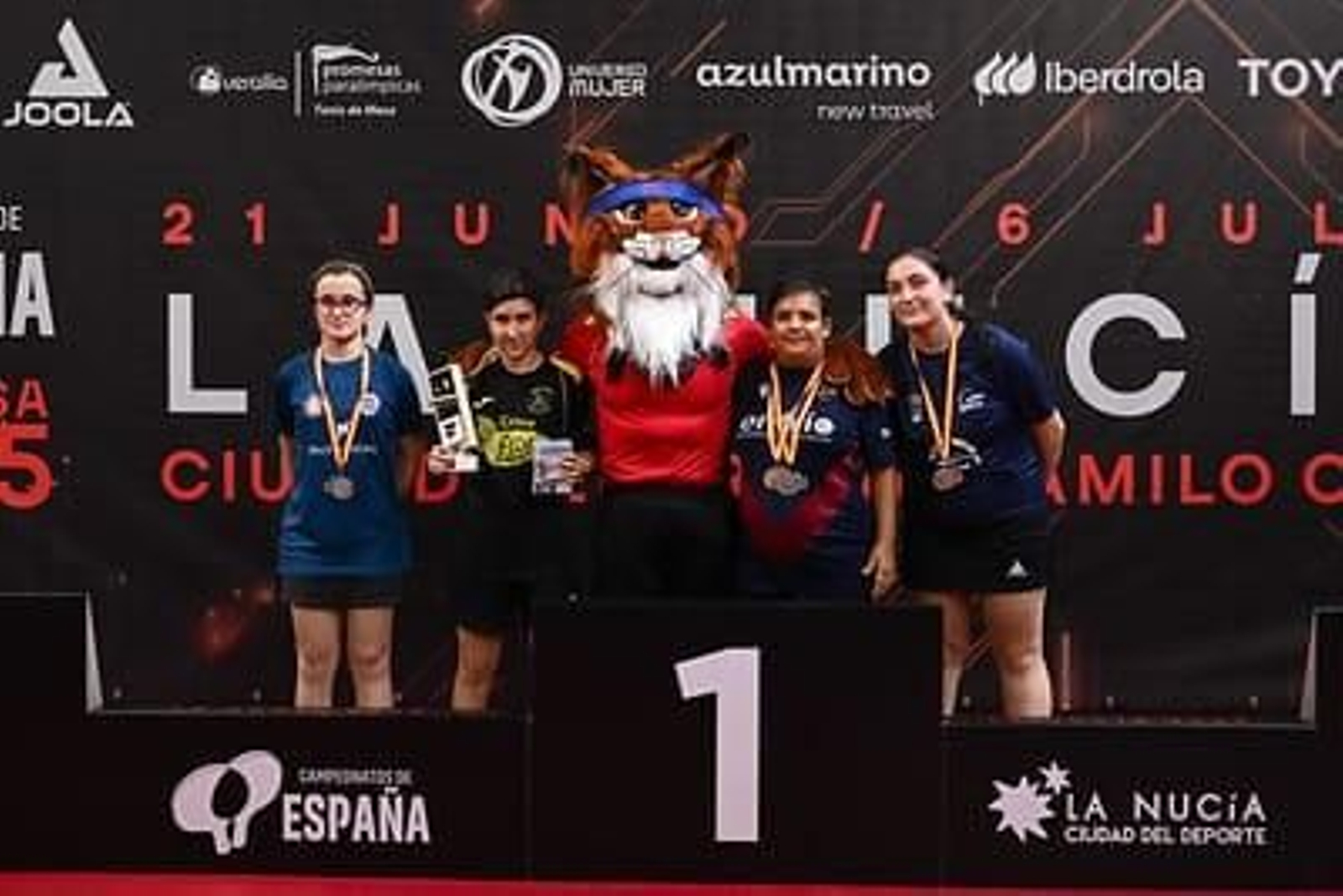 Gran participación del CTM Jerez en Alicante con cinco medallas.