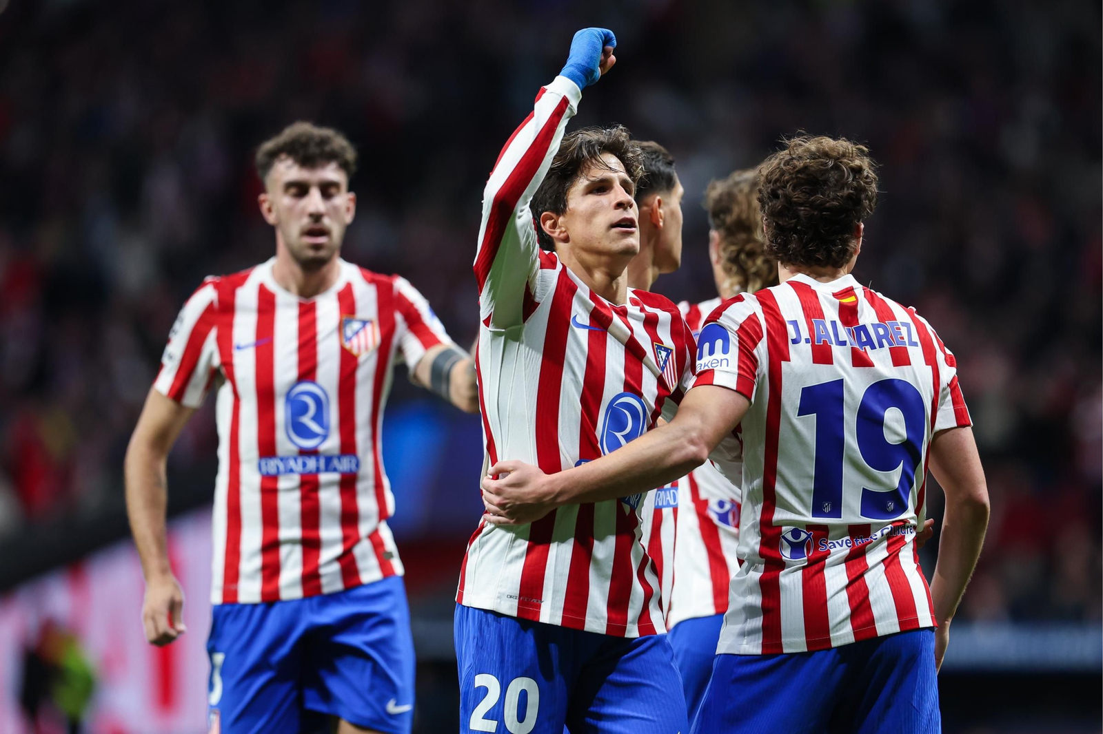 Las imágenes del Atlético de Madrid-Unión Saint-Gilloise