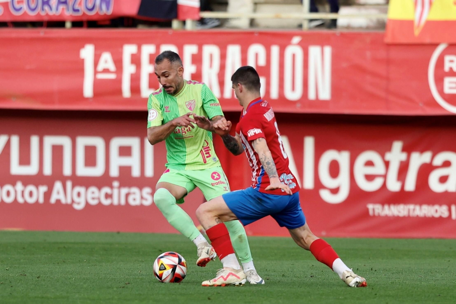 El Algeciras - Málaga CF, en fotos