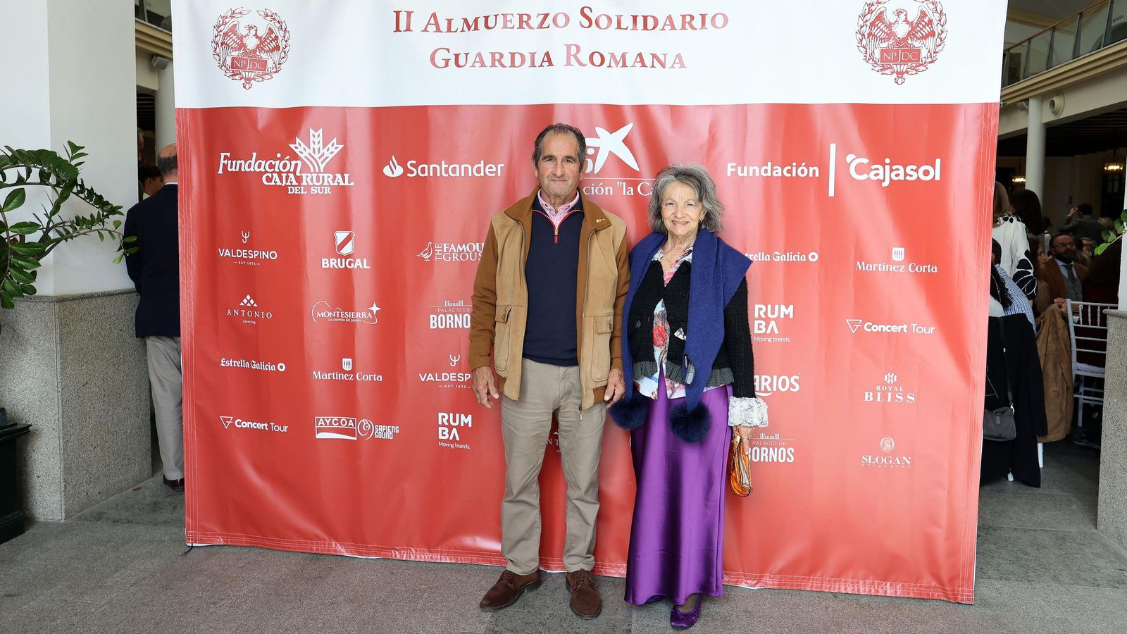 II Almuerzo Solidario de la Guardia Romana de la Hermandad del Transporte en Jerez