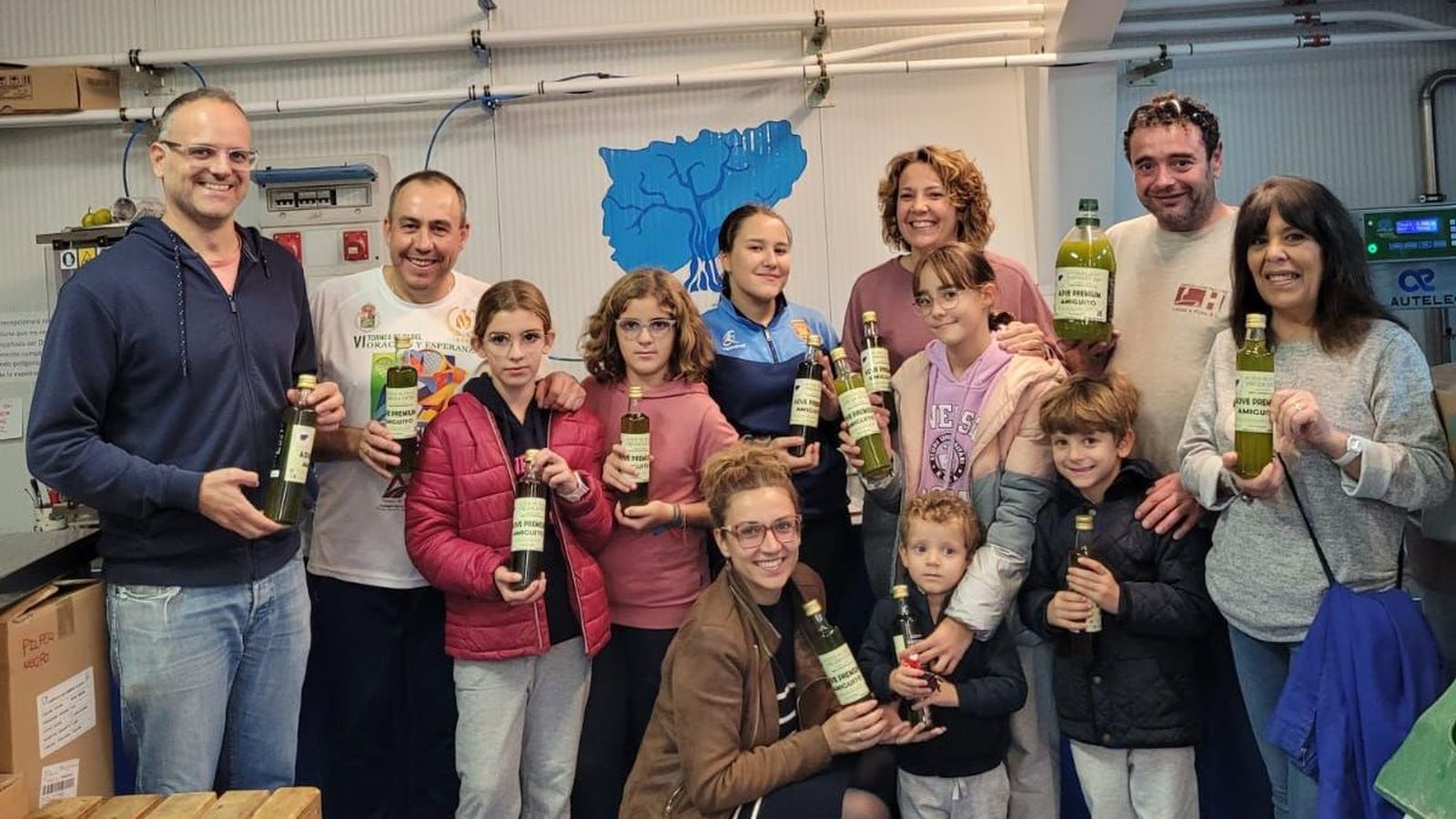 Cosecha producida en Campos Jaén.