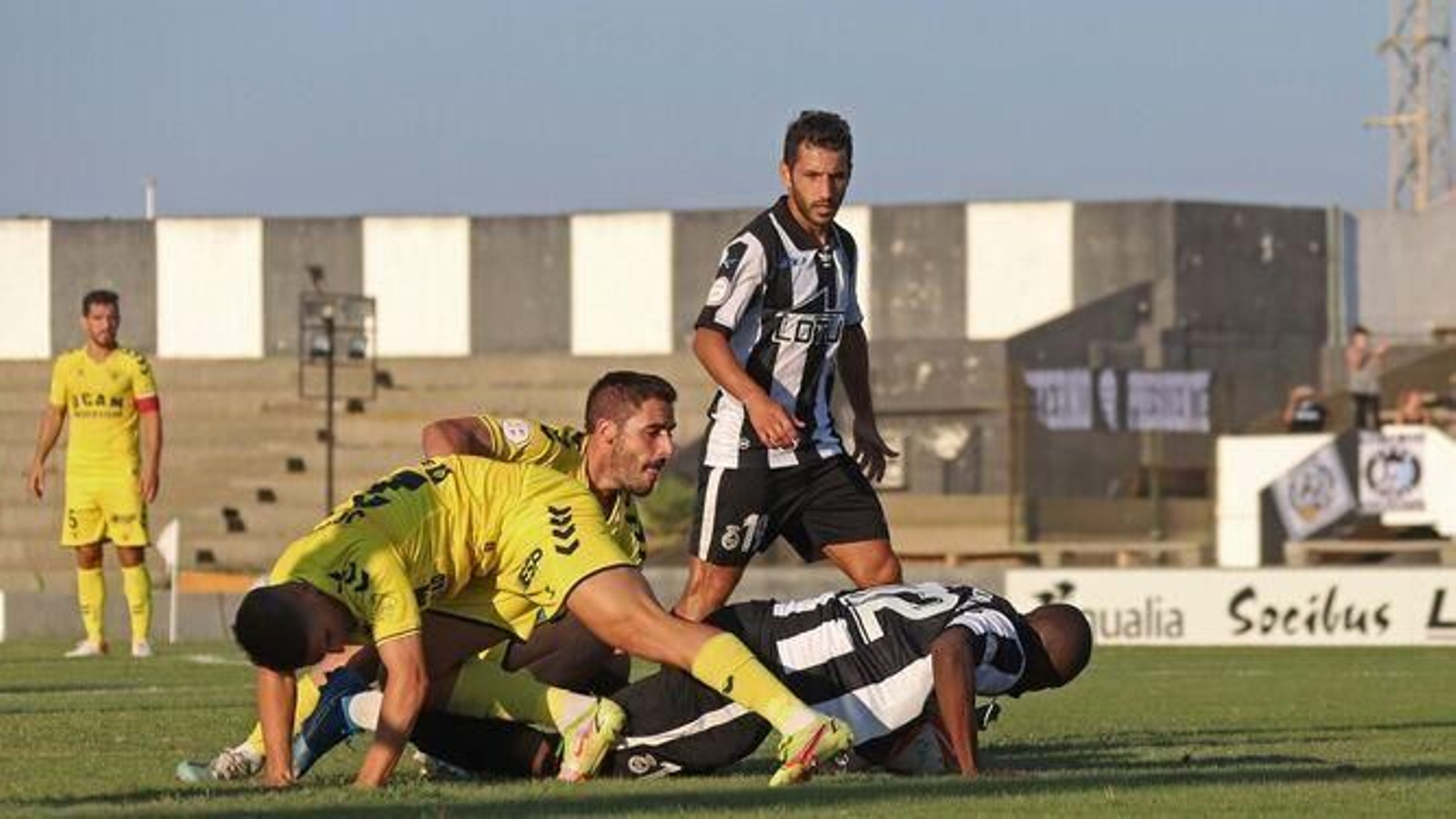 Chironi sigue una acción en el Balona-UCAM del pasado curso.