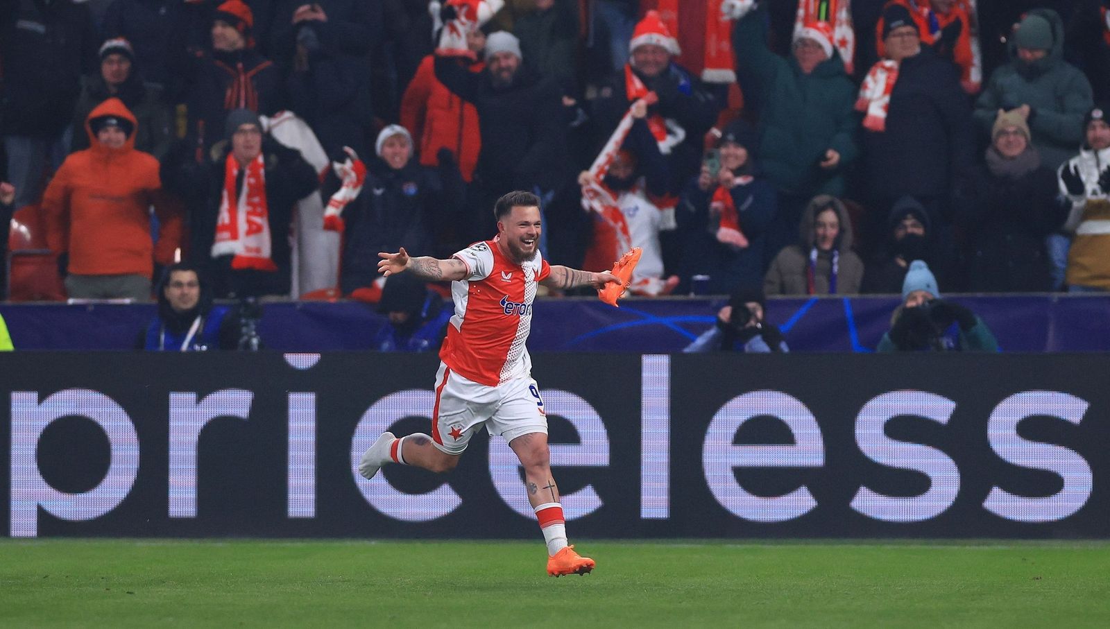 Las fotos del Slavia Praga-Barcelona