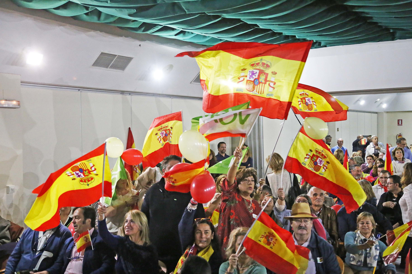 El acto de Vox en el hotel Guadalete de Jerez