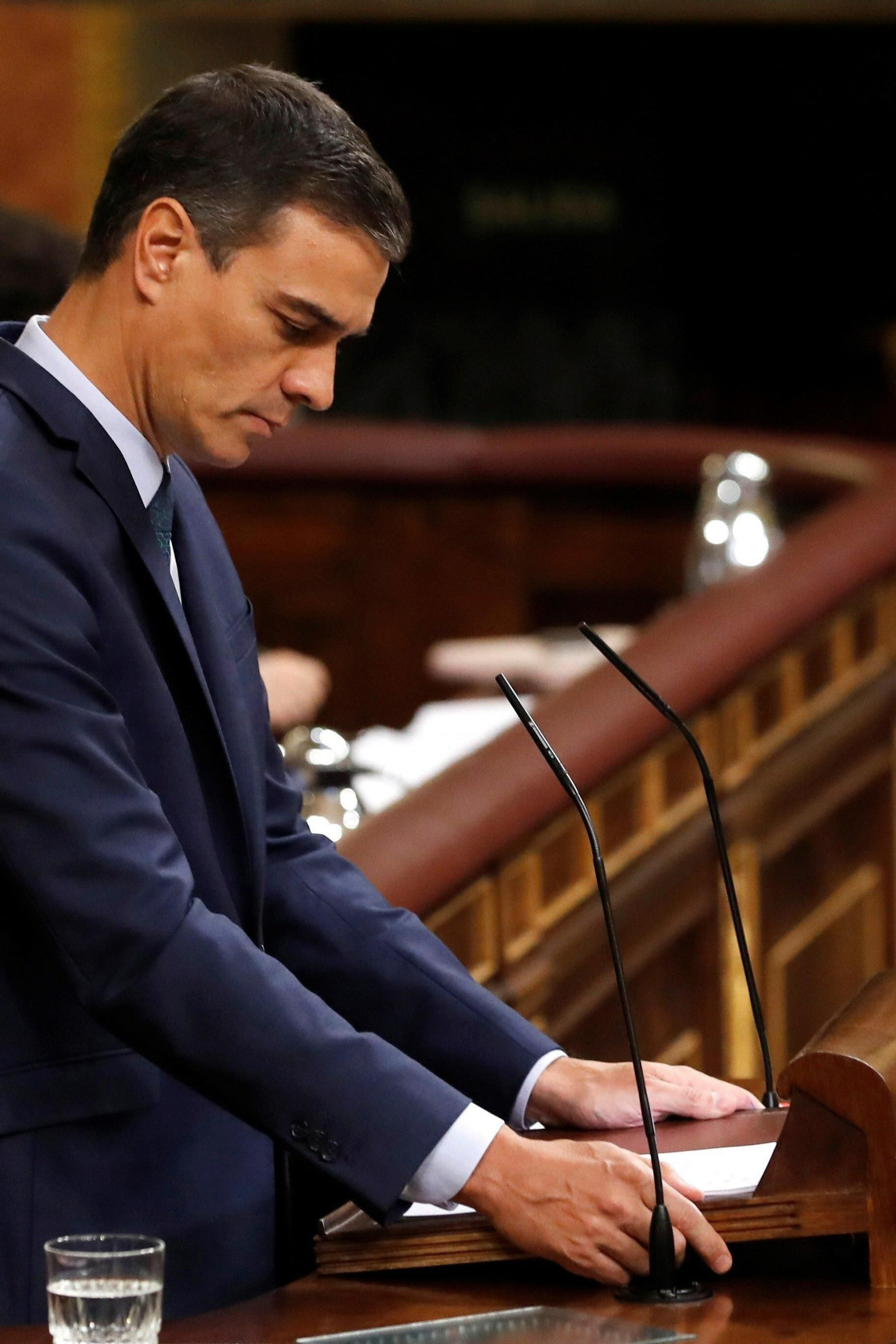 Las fotos de la investidura fallida de Pedro Sánchez