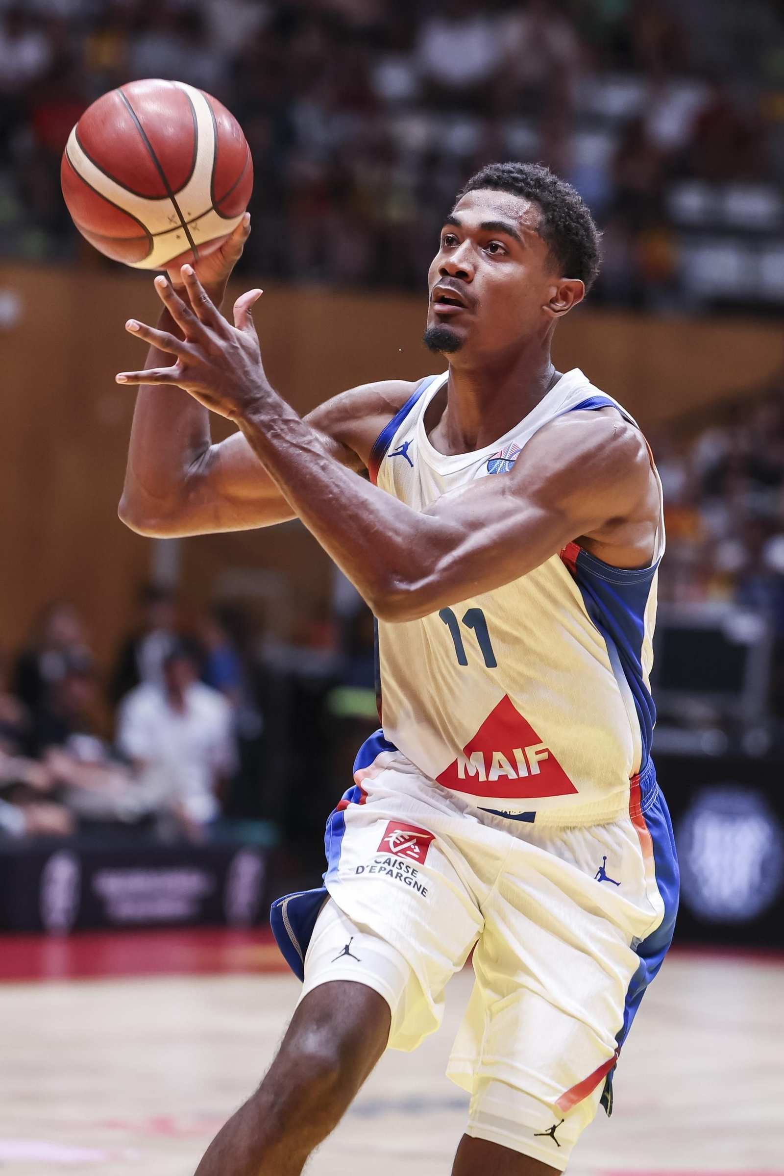 Las fotos del España - Francia de baloncesto