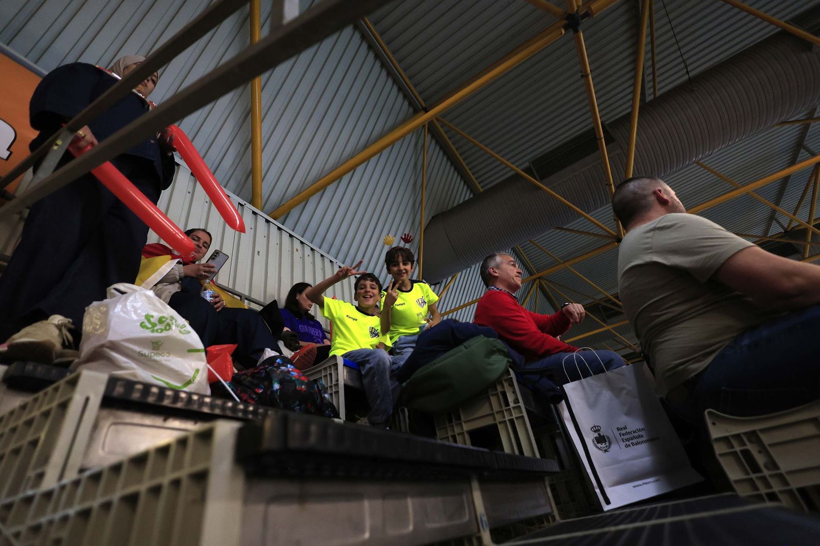 Las fotos del España-Austria del preeuropeo femenino de balonmano, en Algeciras
