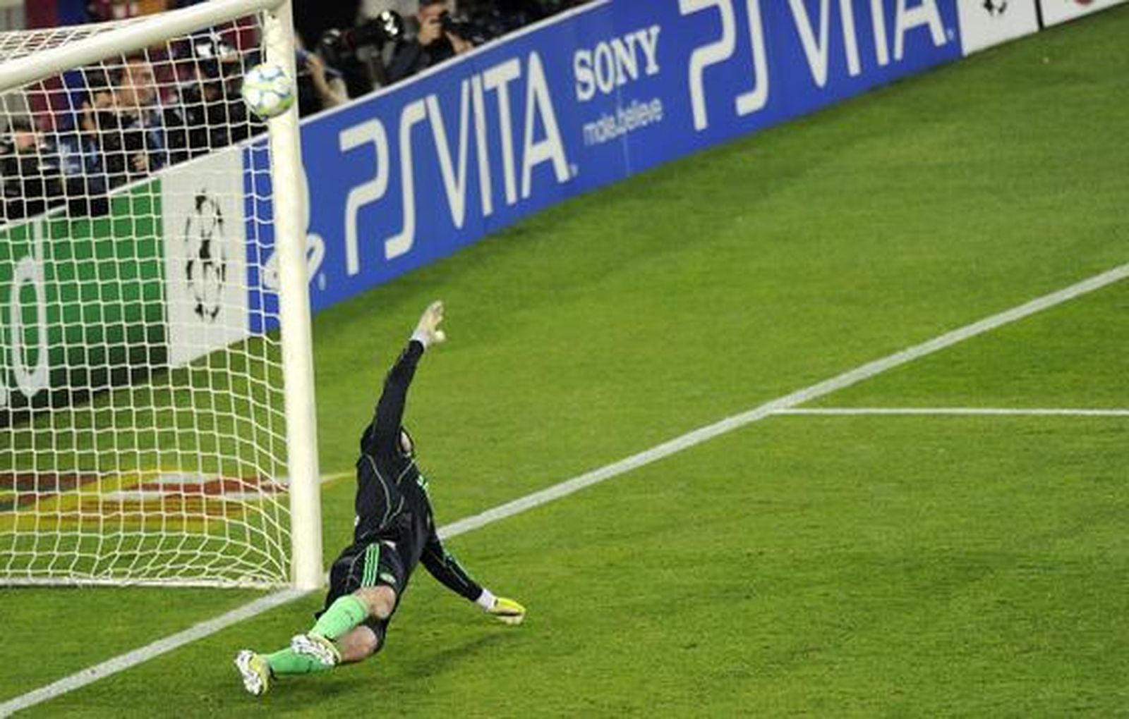 El Barcelona cae eliminado de la 'Champions' en semifinales ante el Chelsea (2-2). / AFP