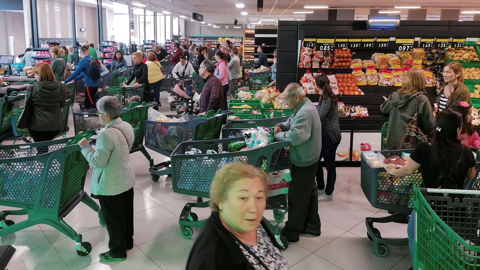Compras previas al estado de alarma
