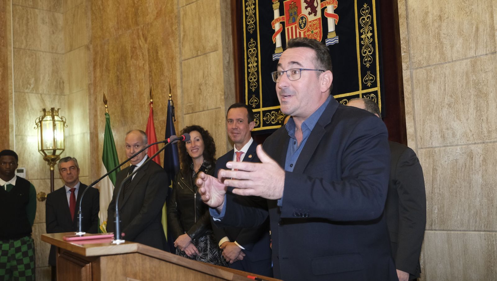 Imágenes del acto del Día de la Constitución en la Subdelegación del Gobierno de Almería
